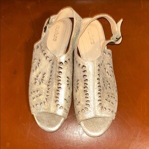 Nurture by Lamaze Women's Gold Sandals